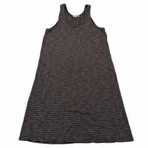 Madewell Dress Size Medium Sleeveless Striped Used